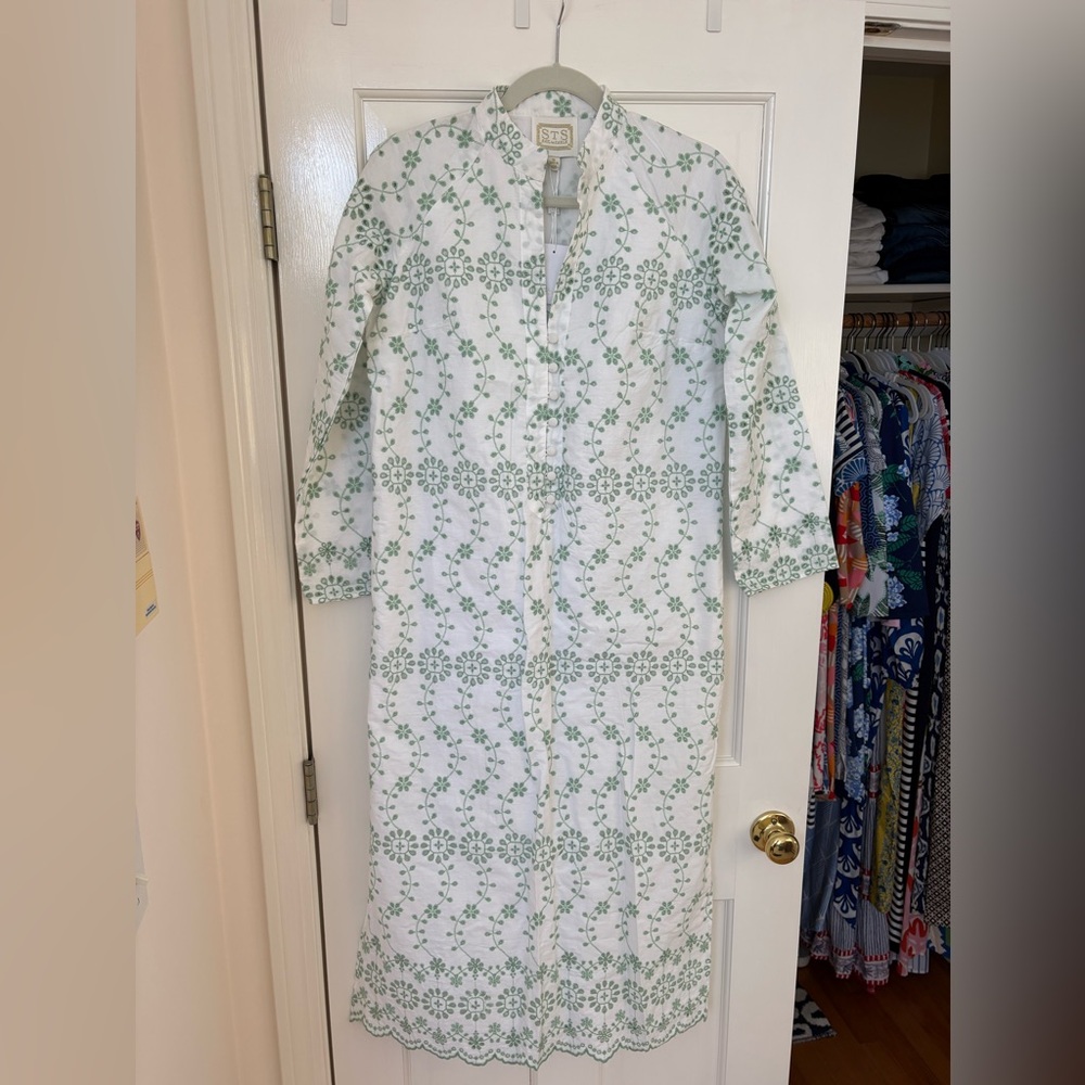 Sail to Sable Long Sleeve Maxi Dress